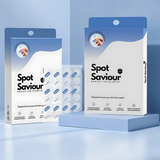 Mobile view of Spot Saviour acne patch packs with hygienic applicator – ultra-thin hydrocolloid spot treatment