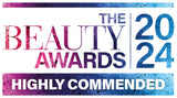 2024 Beauty Awards logo for Spot Saviour with 'Highly Commended' text on a colorful background