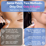 24-Pack Hydrocolloid Pimple Patches | Fast, Invisible Spot Patches