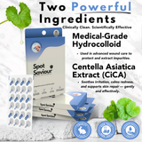 SPOT SAVIOUR Pimple Patches | 96 Hydrocolloid Spot Patches – Fast-Acting, Hygienic, Ultra-Thin, Dermatologist-Tested