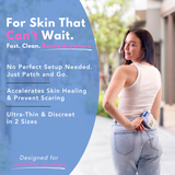 Spot Saviour acne patches designed for fast and easy use on the go – discreet pimple treatment for daily routines